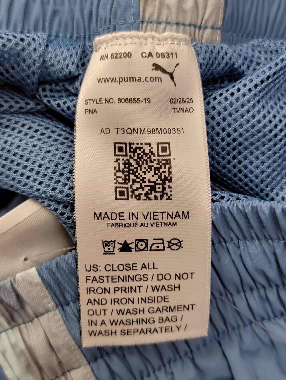 PUMA KidSuper CF Monterrey Travel Pants Mens Size Small Blue Liga MX $150 New - Picture 14 of 15